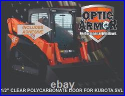 Kubota Svl Track Loader 1/2 Severe Duty Poly Door-optic Armor