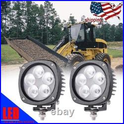 LED Semi Flood Lights FOR CAT Skid Loader 216B 226B 232B 246C 247B 252B 256C