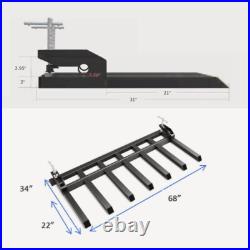 Landhonor 5500lb Clamp-On Debris Forks Fits 68 Buckets 21Tines for Skid Steers