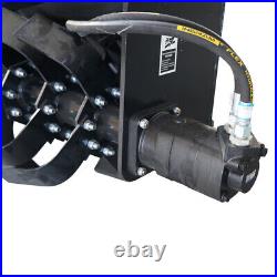 Landy Attachment 72 Skid Steer Soil Cultivator Light Duty Hydraulic Roto Tiller