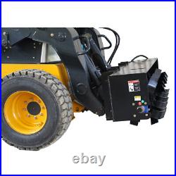 Landy Attachment 72 Skid Steer Soil Cultivator Light Duty Hydraulic Roto Tiller