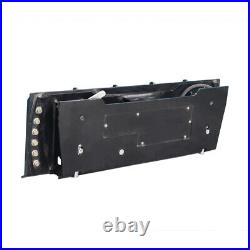 Landy Skid Steer Hydraulic Tilt Mount Plate, Quick Tach Adapter