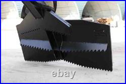 Log Claw Hydraulic Rotating Grapple Skid Steer Quick Attach Free Shipping