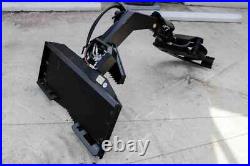 Log Claw Hydraulic Rotating Grapple Skid Steer Quick Attach Free Shipping
