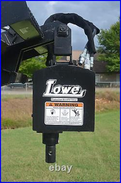 Lowe 750 Classic Round Auger Drive Digger Attachment Fits Skid Steer Loader
