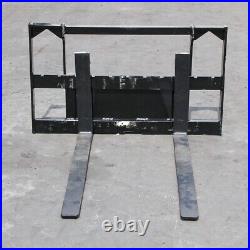 MachPro Skid Steer Pallet 2500lbs 35.5 Skid Steer Pallet Fork Attachment