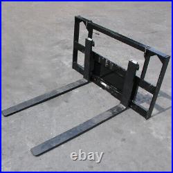 MachPro Skid Steer Pallet 2500lbs 35.5 Skid Steer Pallet Fork Attachment