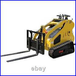 Mini Skid Steer Equuipment 500lbs 35.5 Pallet Fork Tool Industrial Handling