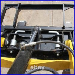 Mini Skid Steer Equuipment 500lbs 35.5 Pallet Fork Tool Industrial Handling