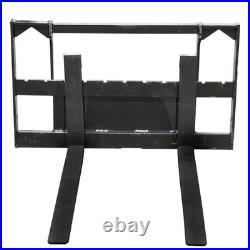 Mini Skid Steer Equuipment 500lbs 35.5 Pallet Fork Tool Industrial Handling