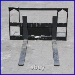 Mini Skid Steer Equuipment 500lbs 35.5 Pallet Fork Tool Industrial Handling