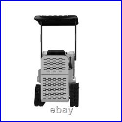 Mini Skid Steer Loader 13.5HP Tracked Ride-On with Bucket, Crawler Loader