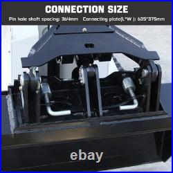 Mini Skid Steer Loader 13.5HP Tracked Ride-On with Bucket, Crawler Loader