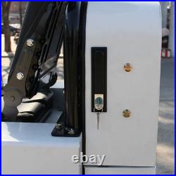 Mini Skid Steer Loader 13.5HP Tracked Ride-On with Bucket, Crawler Loader