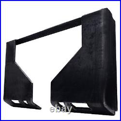 Mount Plate Loader Skid Steer Trailer-Adapter 1/2in Quick-Tach Attachment
