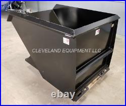 NEW 2 CUBIC YARD SKID STEER LOADER DUMP HOPPER / DUMPSTER ATTACHMENT fits BOBCAT