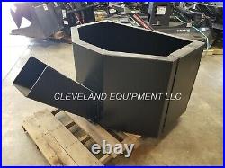 NEW 3/4 YARD CONCRETE CEMENT DISPENSING MUD POURING BUCKET Skid-Steer Loader