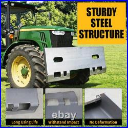 NEW 3/8 Quick Tach Attachment Skid Steer Mount Plate Adapter Loader FREE SHIP