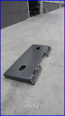 NEW 3/8 Quick Tach Attachment Skid Steer Mount Plate Adapter Loader FREE SHIP