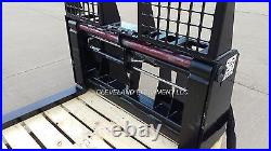 NEW 48 HYDRAULIC PALLET FORKS & WALK THROUGH THRU FRAME ATTACHMENT Skid Steer
