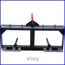 NEW 49 Hay Bale Spears Skid Steer Tractor Attachment 1600lbs Lift FREE SHIPPING