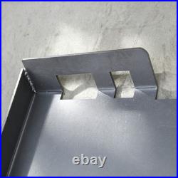 NEW 5/16 1/2Skid Steer Mount Plate Adapter Loader Quick Tach Attachment
