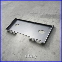 NEW 5/16 1/2Skid Steer Mount Plate Adapter Loader Quick Tach Attachment