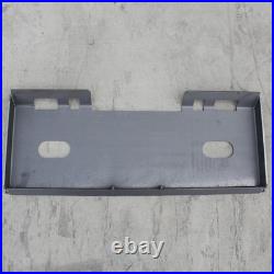 NEW 5/16 Universal Skid Steer Quick Tach Mount Plate Loader Attachment Adapter