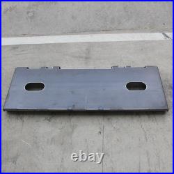NEW 5/16 Universal Skid Steer Quick Tach Mount Plate Loader Attachment Adapter