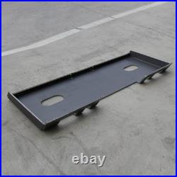 NEW 5/16 Universal Skid Steer Quick Tach Mount Plate Loader Attachment Adapter