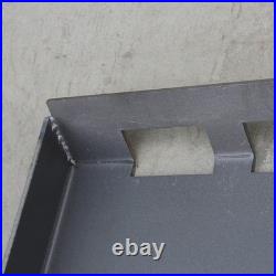 NEW 5/16 Universal Skid Steer Quick Tach Mount Plate Loader Attachment Adapter
