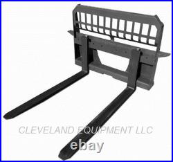 NEW 60 PALLET FORKS & FRAME Bobcat Kubota Cat Skid Steer Loader CID ATTACHMENTS