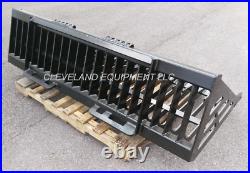 NEW 60 SKELETON ROCK BUCKET Skid Steer Loader Attachment for Bobcat Cat Kubota