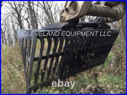 NEW 60 SKELETON ROCK BUCKET Skid Steer Loader Attachment for Bobcat Cat Kubota