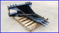 NEW 62 XL STUMP BUCKET ATTACHMENT for / fits Bobcat Skid Steer Track Loader