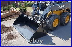 NEW 66 HD 4-IN-1 COMBINATION BUCKET ATTACHMENT Skid Steer Loader Tractor Bobcat