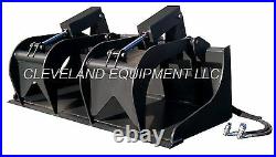 NEW 66 HD GRAPPLE BUCKET ATTACHMENT for fits Bobcat Skid Steer Track Loader Cat