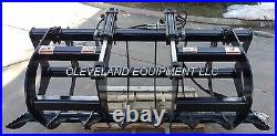 NEW 66 LD ROOT GRAPPLE ATTACHMENT Skid-Steer Loader Bucket Rake Caterpillar Cat