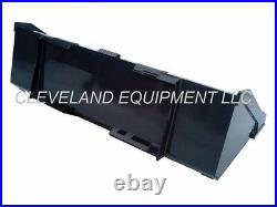 NEW 66 LOW PROFILE BUCKET Skid Steer Loader Attachment Mustang Case Gehl Volvo