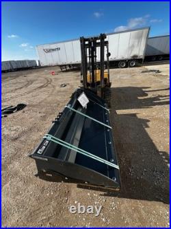 NEW 72 CMP HYDRA BUCKET SKID STEER LOADER ATTACHMENT Power Rake Hydro Bucket 6