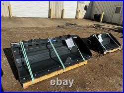 NEW 72 CMP HYDRA BUCKET SKID STEER LOADER ATTACHMENT Power Rake Hydro Bucket 6