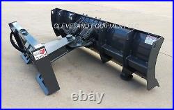 NEW 72 COMPACT TRACTOR / SKID STEER SNOW PLOW BLADE ATTACHMENT Bobcat Loader 6