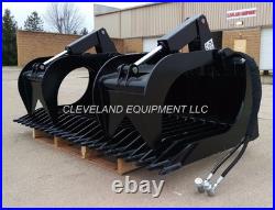 NEW 72 EXTREME-DUTY SKELETON / ROCK GRAPPLE ATTACHMENT Kubota Skid-Steer Loader