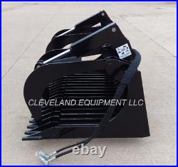 NEW 72 EXTREME-DUTY SKELETON / ROCK GRAPPLE ATTACHMENT Kubota Skid-Steer Loader