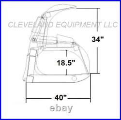 NEW 72 EXTREME-DUTY SKELETON / ROCK GRAPPLE ATTACHMENT Kubota Skid-Steer Loader