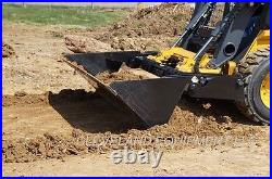 NEW 72 HD 4-IN-1 COMBINATION BUCKET ATTACHMENT Skid Steer Loader Tractor Bobcat
