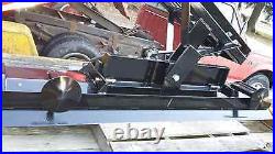 NEW 72 MANUAL SNOW PLOW BLADE SKID STEER LOADER COMPACT TRACTOR bobcat cat 6