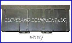 NEW 78/80 BULK MATERIAL BUCKET Snow Mulch Skid-Steer Loader Attachment 1 YARD