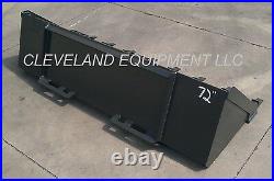NEW 78/80 LOW PROFILE TOOTH BUCKET Skid Steer Loader Attachment Teeth Bobcat nr