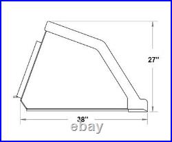 NEW 78 BULK MATERIAL BUCKET Snow Mulch Litter Skid Steer Loader Caterpillar Cat